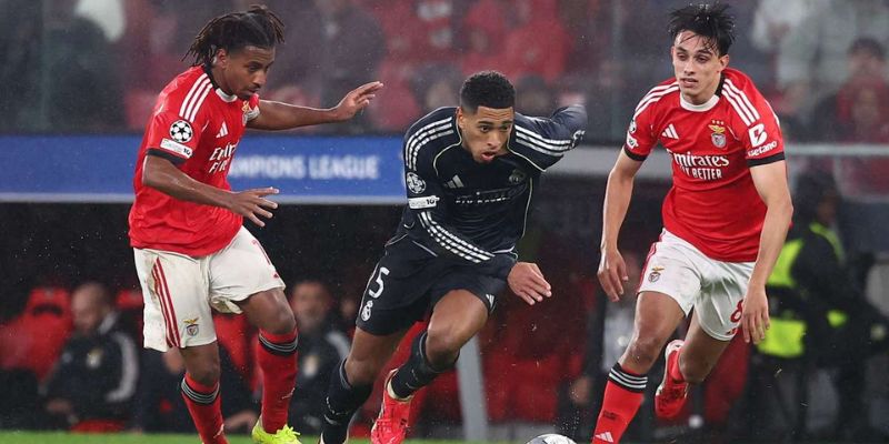 Benfica vs Real Madrid sẽ thi đấu cực kỳ nỗ lực